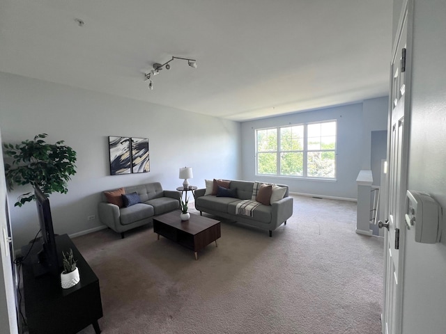 56 Veneto Ct, Streamwood, IL 60107 - living area with carpet flooring and baseboards