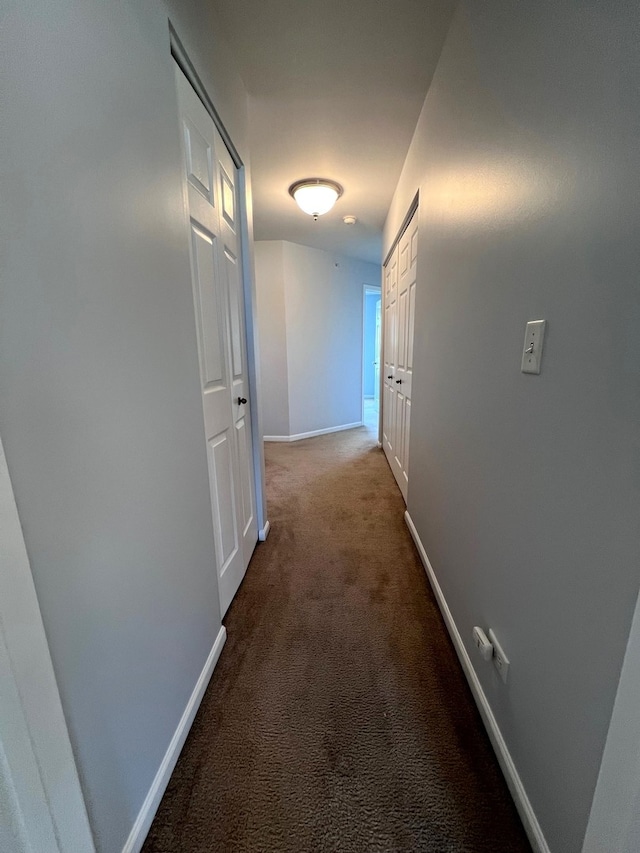 56 Veneto Ct, Streamwood, IL 60107 - hallway featuring carpet floors and baseboards