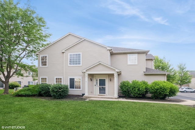 17660 S Gilbert Dr, Lockport, IL 60441 - view of front of house featuring a front yard and roof with shingles