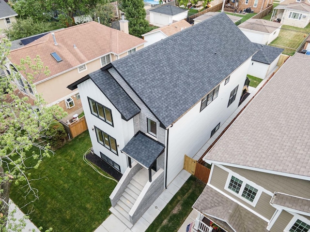 7635 W Balmoral Ave, Chicago, IL 60656 - aerial view of residential area