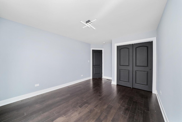 3628 S 54th Ct, Cicero, IL 60804 - unfurnished room with dark wood-type flooring and baseboards