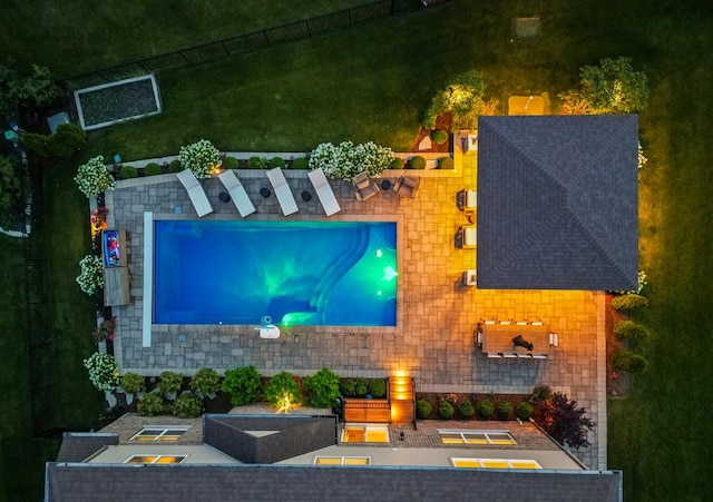 13052 Dunmoor Dr, Lemont, IL 60439 - bird's eye view