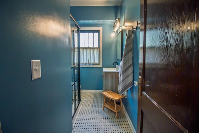 524 E 13th St, Lockport, IL 60441 - doorway featuring baseboards and light floors
