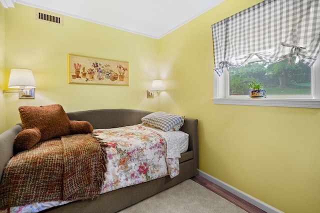 3717 W High St, Mchenry, IL 60050 - bedroom with baseboards and wood finished floors