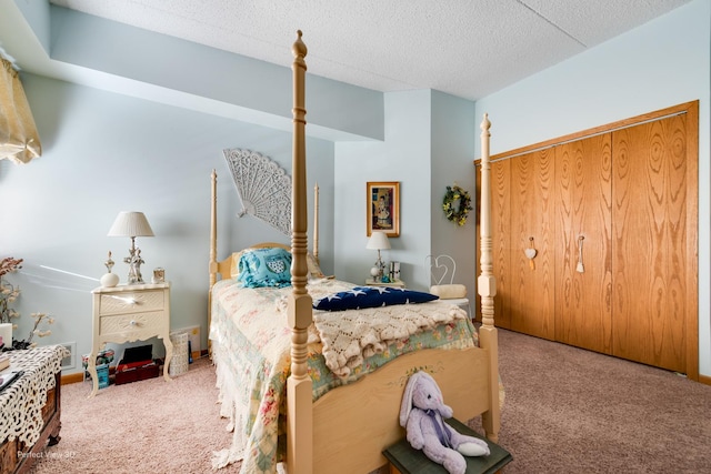 1503 Woodbridge Rd Unit 3E, Joliet, IL 60436 - carpeted bedroom with a textured ceiling