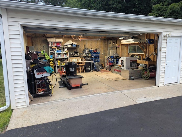 1906 Green Bay Rd, Zion, IL 60099 - garage featuring driveway