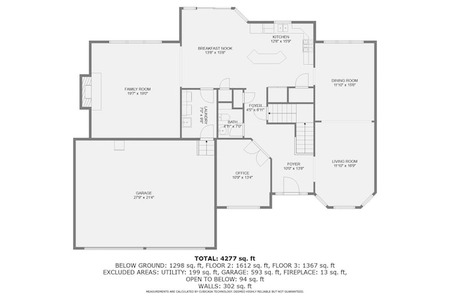 12740 Hawks Bill Ln, Plainfield, IL 60585 - view of property floor plan