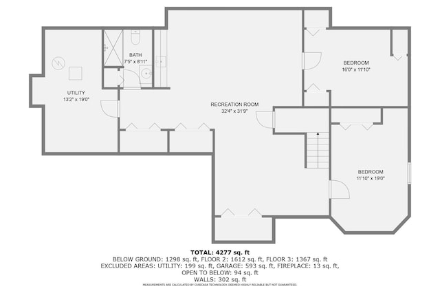 12740 Hawks Bill Ln, Plainfield, IL 60585 - view of floor plan / room layout
