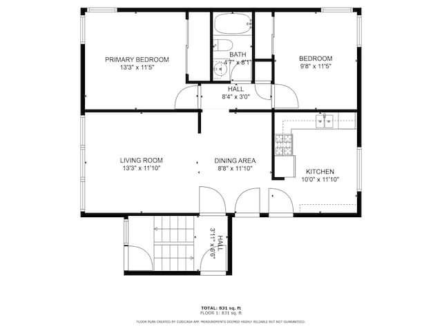 5457 W Edmunds St Unit 1A, Chicago, IL 60630 - view of floor plan / room layout