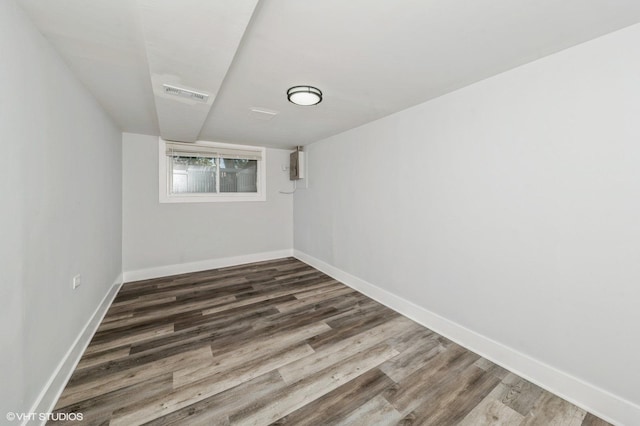 6545 S Hamilton Ave, Chicago, IL 60636 - unfurnished room featuring wood finished floors