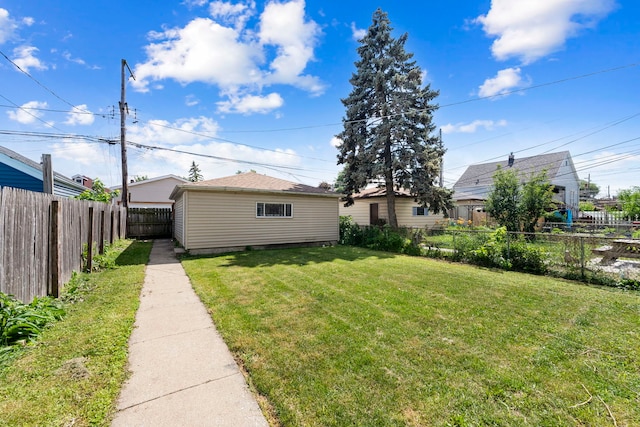 5121 W Henderson Ave, Chicago, IL 60641 - view of fenced backyard
