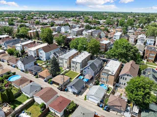 5121 W Henderson Ave, Chicago, IL 60641 - aerial perspective of suburban area
