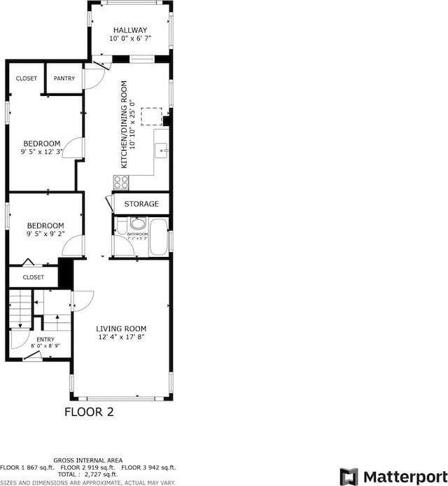 5121 W Henderson Ave, Chicago, IL 60641 - view of room layout