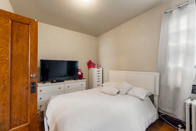 5121 W Henderson Ave, Chicago, IL 60641 - bedroom with radiator and wood finished floors