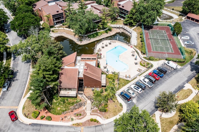 14620 Scarborough Ct Unit M2, Oak Forest, IL 60452 - aerial view of a pool area