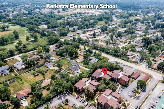 14620 Scarborough Ct Unit M2, Oak Forest, IL 60452 - aerial view of residential area