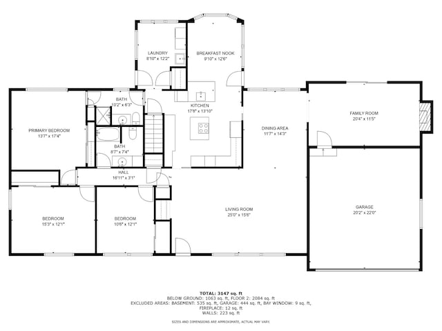 922 S School St, Mount Prospect, IL 60056 - view of home floor plan