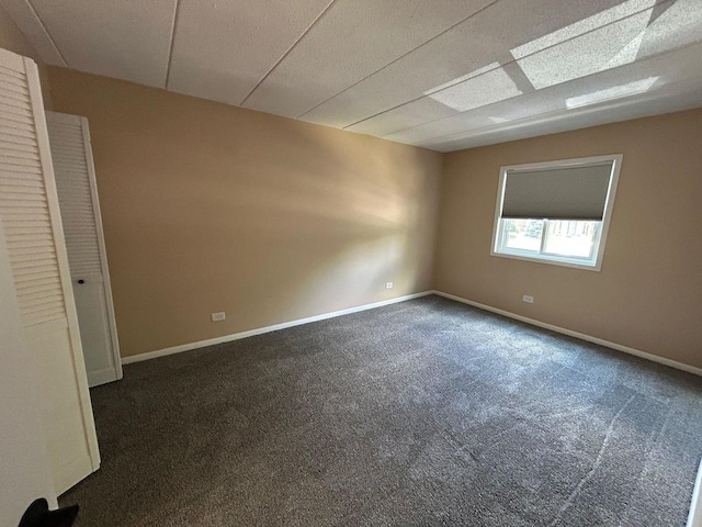 15137 Quail Hollow Dr Unit 203, Orland Park, IL 60462 - unfurnished room featuring dark colored carpet and baseboards