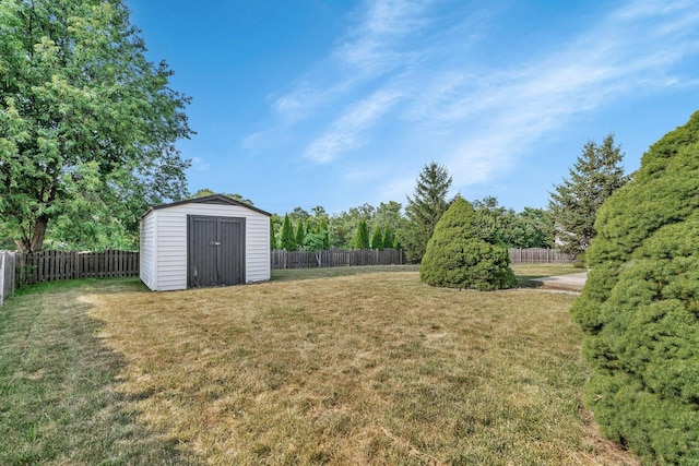 26226 W Tallgrass Trl, Channahon, IL 60410 - fenced backyard with a storage shed