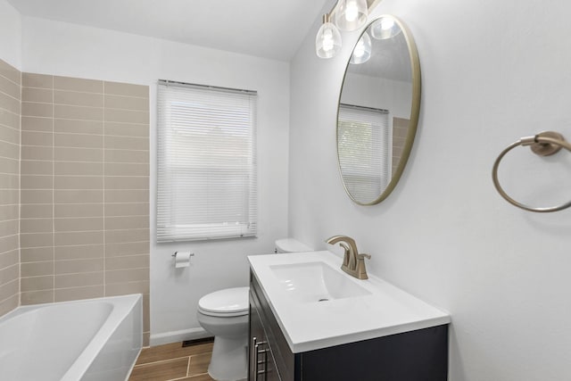 1063 S 8th Ave, Kankakee, IL 60901 - bathroom with vanity and wood finished floors
