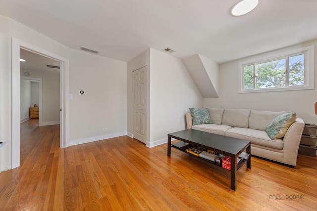 2800 Auxplaines Ave, River Grove, IL 60171 - living room featuring light wood finished floors and baseboards