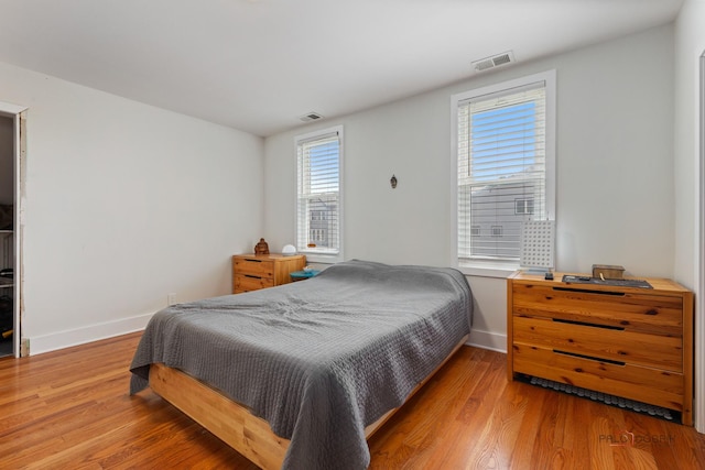 2800 Auxplaines Ave, River Grove, IL 60171 - bedroom with baseboards and wood finished floors