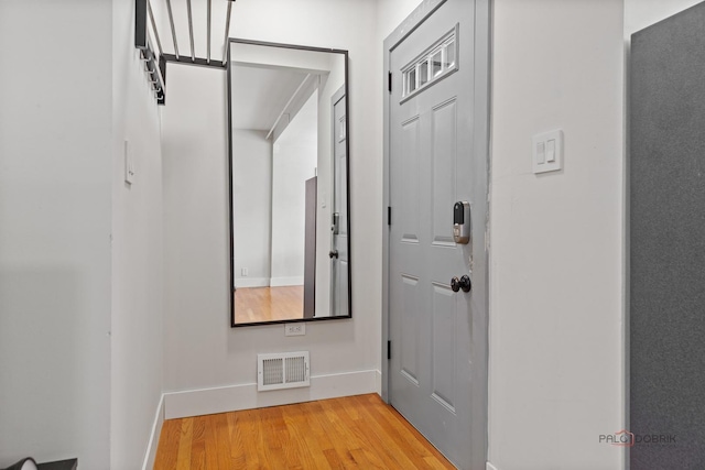 2800 Auxplaines Ave, River Grove, IL 60171 - hallway with light wood finished floors and baseboards