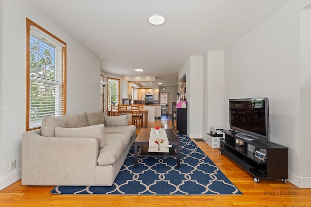 2800 Auxplaines Ave, River Grove, IL 60171 - living room with light wood-type flooring and recessed lighting