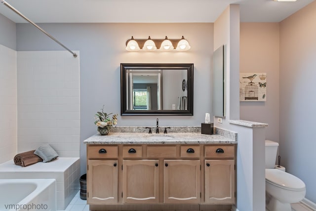 285 N Bay Ct, Lake Barrington, IL 60010 - bathroom featuring toilet and vanity