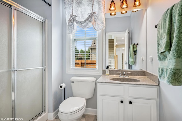 1755 Goldsboro Ln, Crystal Lake, IL 60014 - bathroom featuring a shower stall and vanity