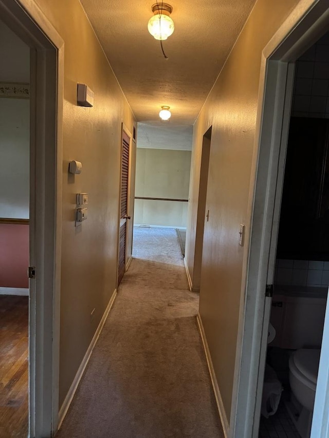 6006 Pershing Ave, Downers Grove, IL 60516 - corridor with baseboards and carpet floors