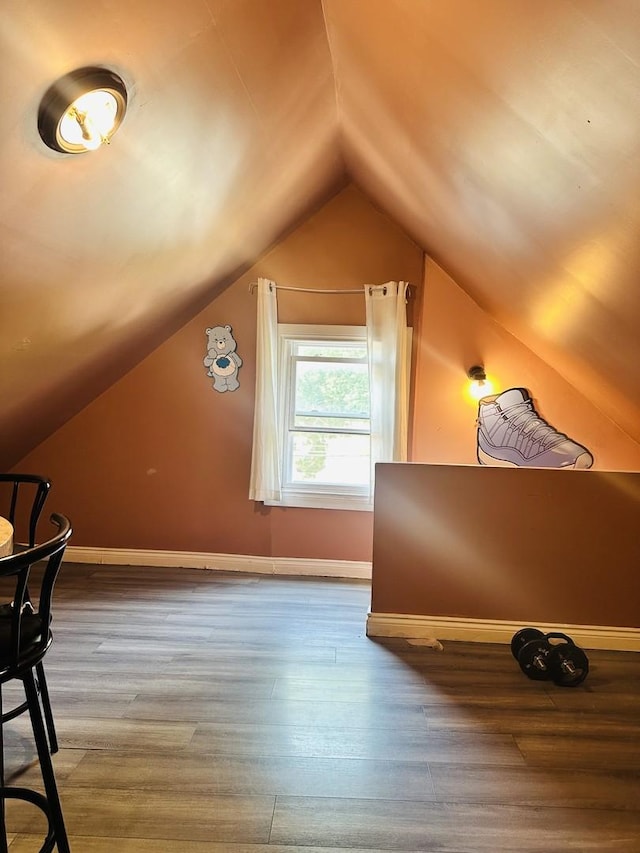 5424 S Winchester Ave, Chicago, IL 60609 - bonus room with lofted ceiling and wood finished floors