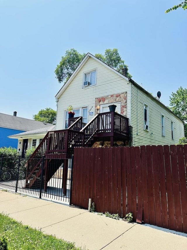 5424 S Winchester Ave, Chicago, IL 60609 - view of front of home featuring stairs