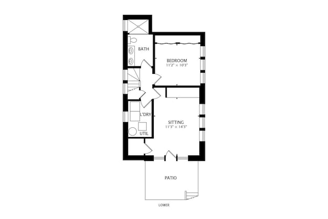 2145 W Crystal St Unit 1, Chicago, IL 60622 - view of floor plan / room layout