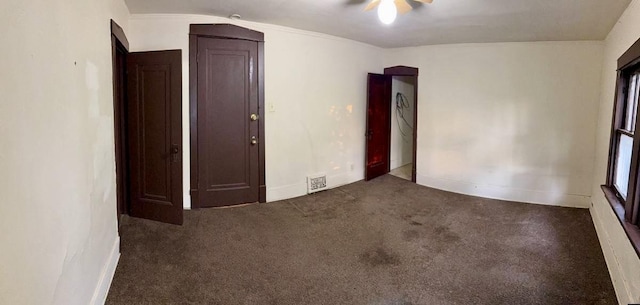15121 Vine Ave, Harvey, IL 60426 - spare room with crown molding and carpet flooring