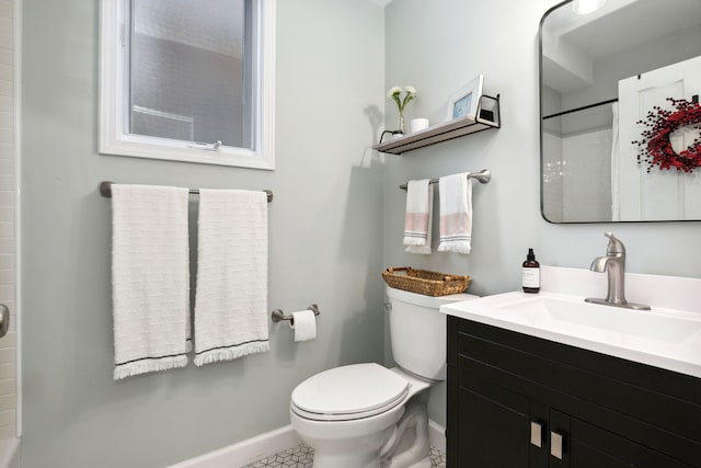 3316 N Leavitt St Unit 2, Chicago, IL 60618 - full bath featuring vanity, a shower, and tile patterned flooring