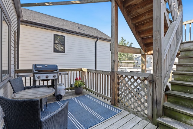 3316 N Leavitt St Unit 2, Chicago, IL 60618 - deck with area for grilling
