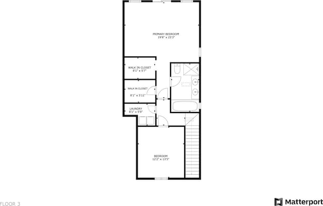 3316 N Leavitt St Unit 2, Chicago, IL 60618 - view of floor plan / room layout