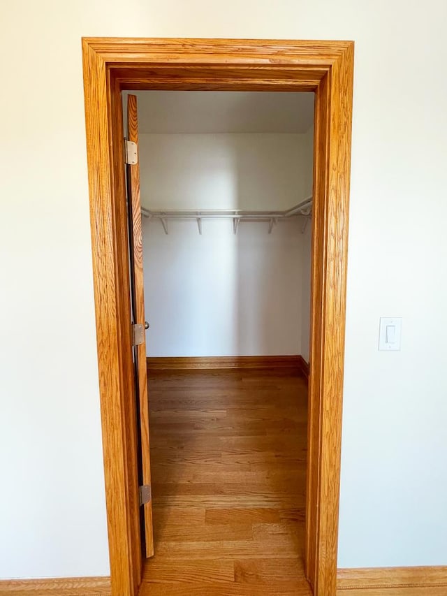 5064 W Agatite Ave Unit 3, Chicago, IL 60630 - walk in closet with light wood-style flooring