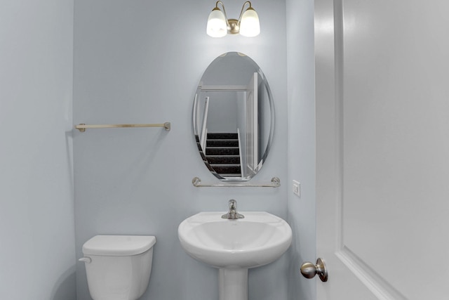 406 Prairie Ct, Morton Grove, IL 60053 - half bath with toilet and a sink
