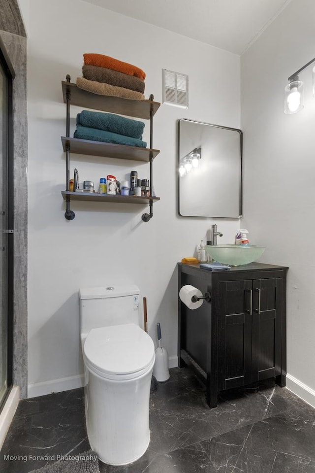 1502 Woodbridge Rd Unit 2H, Joliet, IL 60436 - bathroom featuring vanity and an enclosed shower
