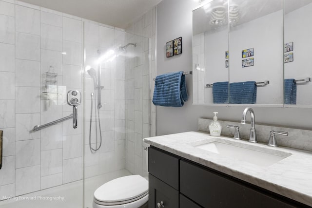 1502 Woodbridge Rd Unit 2H, Joliet, IL 60436 - full bath featuring vanity and a tile shower