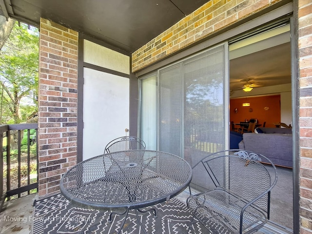 1502 Woodbridge Rd Unit 2H, Joliet, IL 60436 - view of patio / terrace featuring outdoor dining area