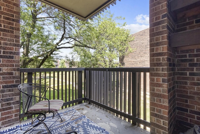 1502 Woodbridge Rd Unit 2H, Joliet, IL 60436 - view of balcony