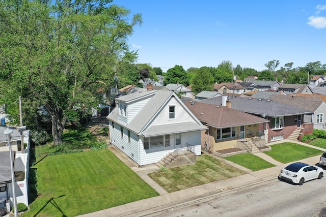 10846 S Sacramento Ave, Chicago, IL 60655 - aerial perspective of suburban area