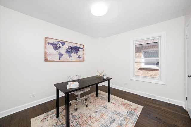 10846 S Sacramento Ave, Chicago, IL 60655 - office with dark wood finished floors