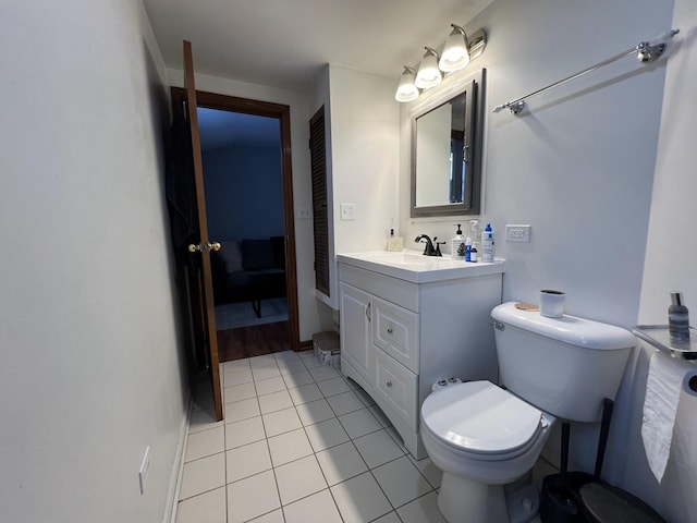 6326 W Berenice Ave, Chicago, IL 60634 - bathroom featuring vanity and tile patterned flooring