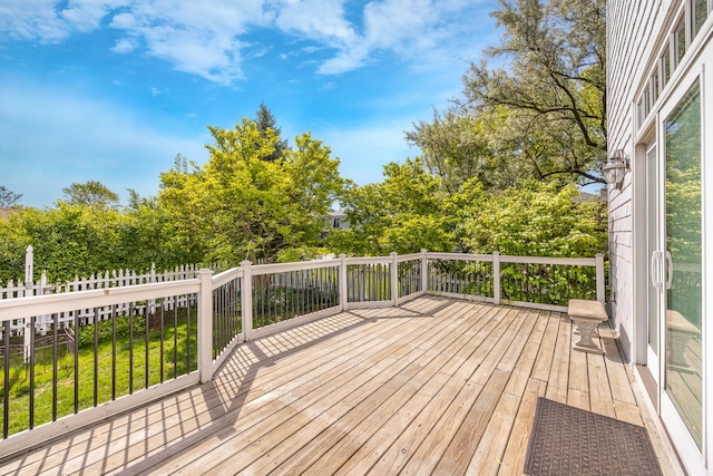401 Greenwood Rd, Glenview, IL 60025 - view of deck