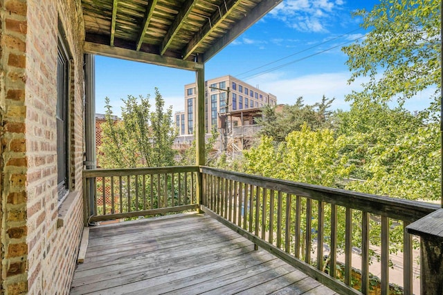 4640 N Kenmore Ave Unit 2S, Chicago, IL 60640 - view of deck