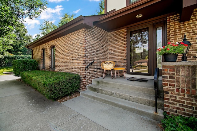 12256 S Arbor Trl Unit 11W, Palos Heights, IL 60463 - doorway to property with brick siding